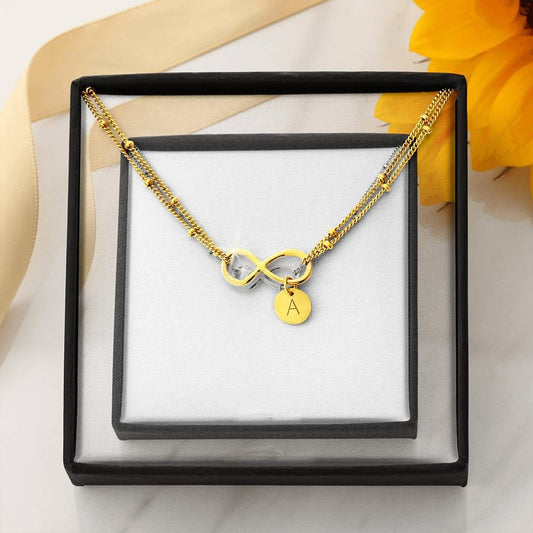 Infinity Bracelet with Charms