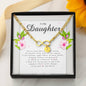 Infinity Bracelet with Charms, Daughter Gift from Dad / Mom
