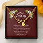Infinity Bracelet with Charms, I'm Sorry Card, Apology Gift For Her, Forgiveness Gift, I’m Sorry Gift For Wife / Girlfriend, Gift To Say Sorry