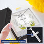 Personalized Cross Necklace, To My Son