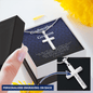 Godmother and Godson Gift | Personalized Cross Necklace | Godson Jewelry | Godson Gift
