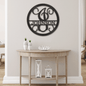 Personalized Family Name Metal Sign, Metal Monogram Sign, Last Name Sign, Custom Metal Name Sign, Wedding Gift, Housewarming Gift