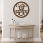 Personalized Family Name Metal Sign, Metal Monogram Sign, Last Name Sign, Custom Metal Name Sign, Wedding Gift, Housewarming Gift