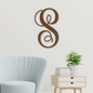 Personalized Family Initial Sign | Last Name Initial Sign | Custom Family Sign | Metal Family Name Monogram Sign | Monogram Door Hanger