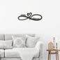 Personalized Infinity Monogram, Customized Couples Name Wall Decor, For Wedding, Housewarming, Bridal Shower, Anniversary, Home Sign