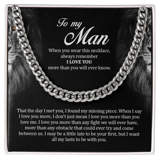 To My Man, Cuban Link Chain