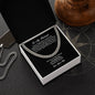To My Husband "I Gave My Heart To You" Cuban Link Chain