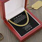 To My Husband "I Gave My Heart To You" Cuban Link Chain