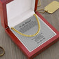 To My Husband, Cuban Link Chain