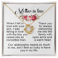 Mother in Law Gift, Love Knot Necklace