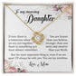 To My Amazing Daughter, Love Knot Necklace