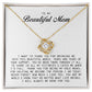 To My Beautiful Mom, Love Knot Necklace