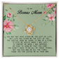 To My Bonus Mom, Love Knot Necklace
