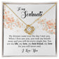 To My Soulmate, Love Knot Necklace
