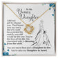 To My Bonus Daughter, Daughter-In-Law Gift On Wedding Day, Future Daughter In Law, Gift For Bride From Mother & Father In Law