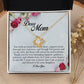 Dear Mom, Love Knot Necklace