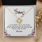 Gift for Mum, Love Knot Necklace