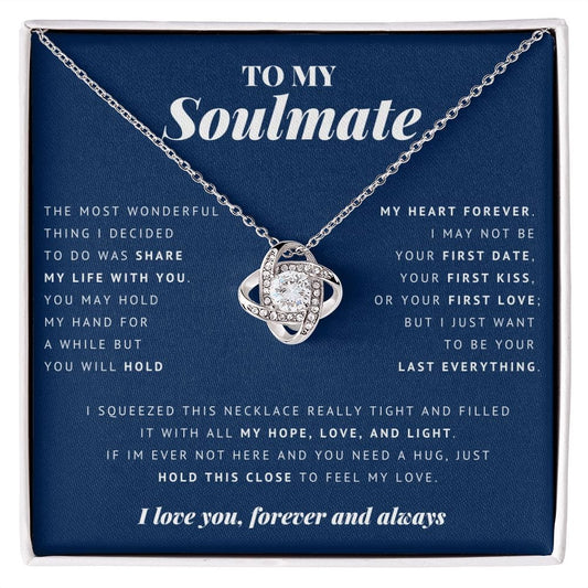 To My Soulmate, 18K Yellow Gold Finish