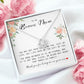 To My Bonus Mom, Love Knot Necklace