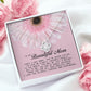To My Beautiful Mom Love Knot Necklace