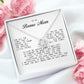 To My Bonus Mom, Love Knot Necklace