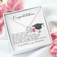 Graduation Gift for Her, Love Knot Necklace