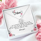 Gift for Mum, Love Knot Necklace