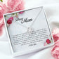 Dear Mom, Love Knot Necklace