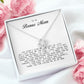 To My Bonus Mom, Love Knot Necklace