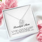 To My Beautiful Mom Love Knot Necklace