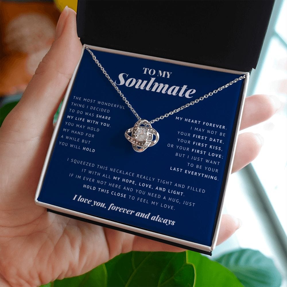 To My Soulmate, 18K Yellow Gold Finish