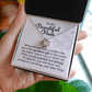 To My Beautiful Mom, Love Knot Necklace