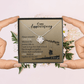 Happy Anniversary, Girlfriend Anniversary Gift, Wife Anniversary Gift, Wedding Anniversary Idea, Jewelry Message Card, Romantic Gift for Her