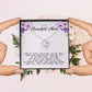 To My Beautiful Mom Love Knot Necklace