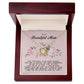 To My Beautiful Mom Love Knot Necklace