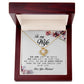 To My Wife, Love Knot Necklace