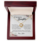 To My Amazing Daughter, Love Knot Necklace