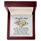 To my Beautiful Mom, Mother's Day Gift, Love Knot Necklace