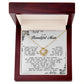 To My Beautiful Mom Love Knot Necklace