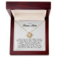 To My Bonus Mom, Love Knot Necklace