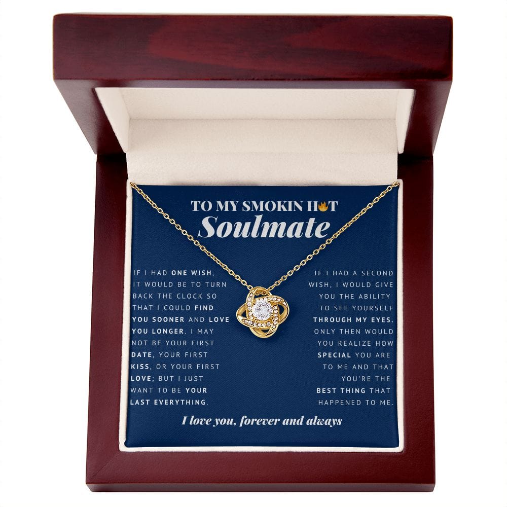 To My Smokin Hot Soulmate, Soulmate Necklace