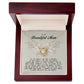 To my Beautiful Mom, Love Knot Necklace, Mother's Day Gift