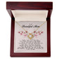 To my Beautiful Mom, Mother's Day Gift, Love Knot Necklace