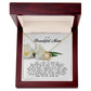To my Beautiful Mom, Love Knot Necklace, Mother's Day Gift