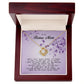 To My Bonus Mom, Love Knot Necklace