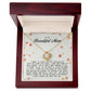 To My Beautiful Mom, Love Knot Necklace
