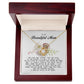 To My Beautiful Mom Love Knot Necklace