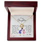 To My Daughter, Love Knot Necklace