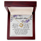 To My Beautiful Mom Love Knot Necklace