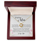 To My Loving Mom, Love Knot Necklace